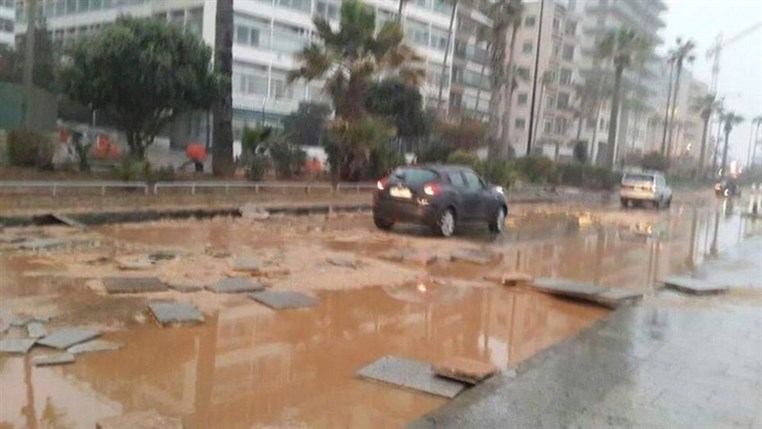 Violent Storm in Lebanon